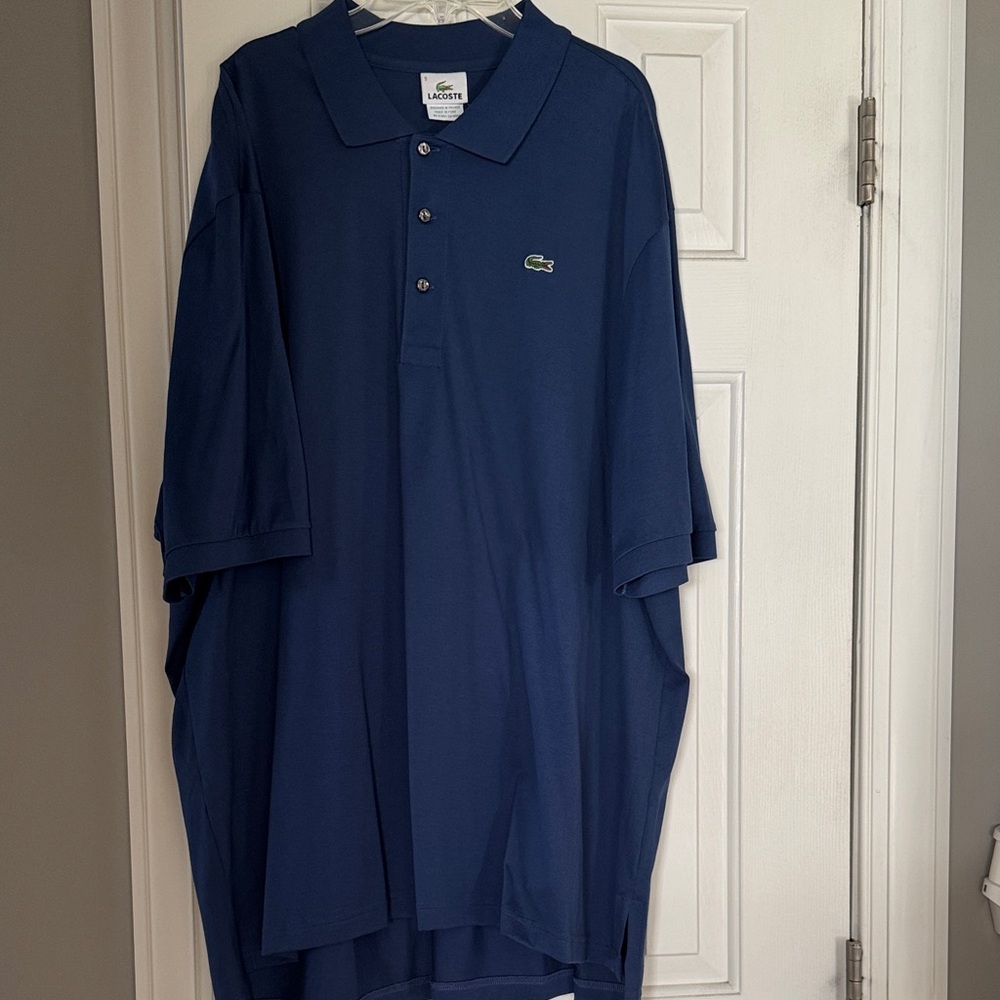 Lacoste Men's Navy Polo Shirt